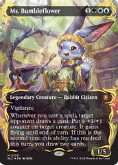 Ms. Bumbleflower (Borderless) (Raised Foil)