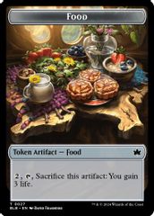 Food // Coruscation Mage Double-Sided Token