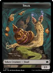 Snail // Thundertrap Trainer Double-Sided Token