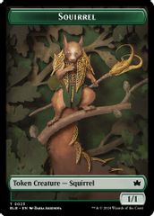 Squirrel // Darkstar Augur Double-Sided Token