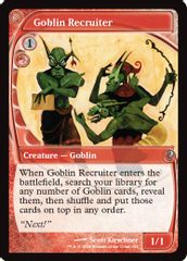 Goblin Recruiter (Future Sight)