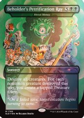 Beholder's Petrification Ray - Blood Money (Rainbow Foil)