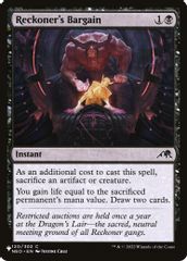 Reckoner's Bargain