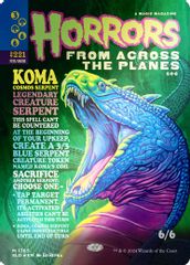 Koma, Cosmos Serpent (Rainbow Foil)