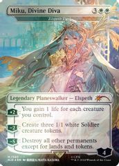 Miku, Divine Diva - Elspeth Tirel (Rainbow Foil)
