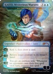 KAITO, Mysterious Maestro - Jace, Unraveler of Secrets (Rainbow Foil)