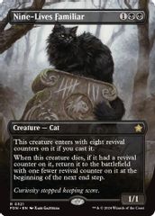 Nine-Lives Familiar (Borderless)