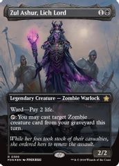 Zul Ashur, Lich Lord (Borderless) (Mana Foil)