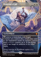 Valkyrie's Call (Borderless) (Mana Foil)