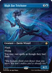 High Fae Trickster (Borderless) (Mana Foil)