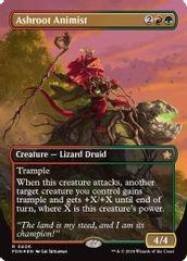 Ashroot Animist (Borderless) (Mana Foil)