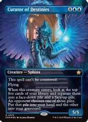 Curator of Destinies (Borderless) (Mana Foil)