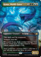 Koma, World-Eater (Borderless) (Mana Foil)