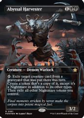 Abyssal Harvester (Borderless) (Mana Foil)