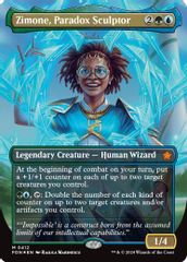 Zimone, Paradox Sculptor (Borderless) (Mana Foil)
