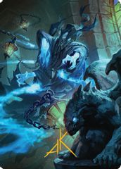 Mausoleum Wanderer Art Card (Gold-Stamped Signature)