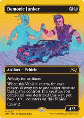 Demonic Junker (Borderless) (First-Place Foil)