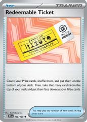 Redeemable Ticket