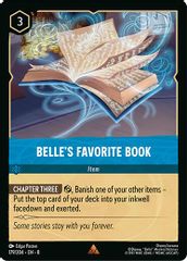 Belle's Favorite Book