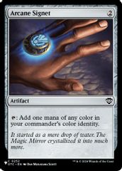 Arcane Signet (OTC)
