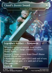 Cloud's Buster Sword - Umezawa's Jitte (Rainbow Foil)