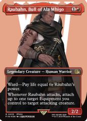 Raubahn, Bull of Ala Mhigo (Borderless) (Surge Foil)