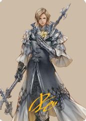 Dion, Bahamut's Dominant Art Card (Gold-Stamped Signature)