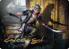 Locke Cole Art Card (Gold-Stamped Signature)