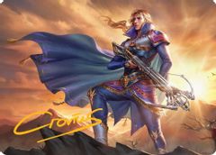 Edgar, Master Machinist Art Card (Gold-Stamped Signature)