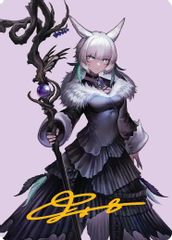 Y'shtola, Night's Blessed Art Card (53) (Gold-Stamped Signature)