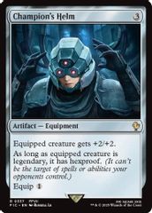 Champion's Helm (Surge Foil)