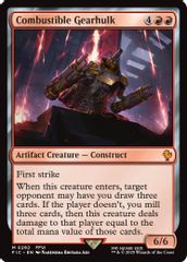 Combustible Gearhulk (Surge Foil)