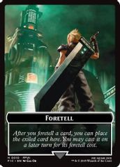 Foretell // Treasure Double-Sided Token (Surge Foil)