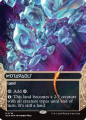 Mutavault (0118) (Borderless) (Galaxy Foil)