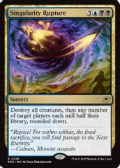 Singularity Rupture