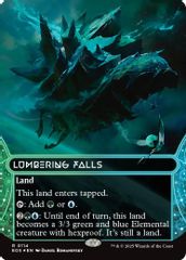 Lumbering Falls (0114) (Borderless) (Galaxy Foil)