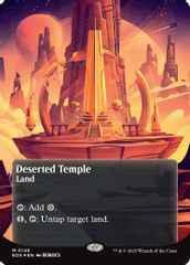 Deserted Temple (0146) (Borderless) (Galaxy Foil)
