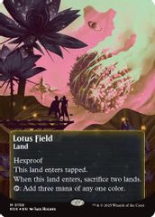 Lotus Field (0158) (Borderless) (Galaxy Foil)