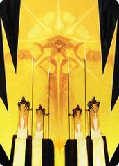 Hardlight Containment Art Card (Gold-Stamped Planeswalker Symbol)
