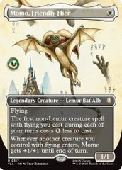 Momo, Friendly Flier (Borderless)