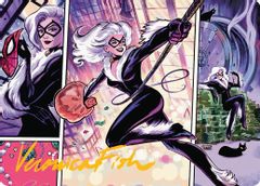 Black Cat, Cunning Thief Art Card (Gold-Stamped Signature)