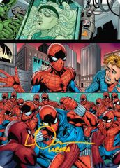 The Clone Saga Art Card (Gold-Stamped Signature)