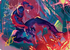 Spider-Man 2099 Art Card (Gold-Stamped Signature)