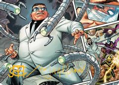 Doctor Octopus, Master Planner Art Card (48/54) (Gold-Stamped Signature)