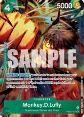 Monkey.D.Luffy - PRB02-005 (Alternate Art)