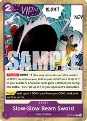 Slow-Slow Beam Sword (Pirate Foil)