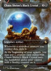 Chaos Shrine's Black Crystal (Borderless)