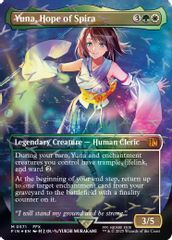 Yuna, Hope of Spira (Borderless) (Chocobo Track Foil)