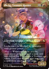 Locke, Treasure Hunter (Borderless) (Chocobo Track Foil)