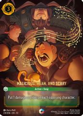 Malicious, Mean, and Scary (Enchanted)